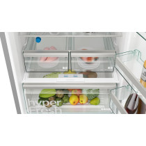 Siemens iQ500, 559 Litres Bottom Mount Freestanding Refrigerator, Silver Inox, KG56NTE30M, 1 Year Warranty