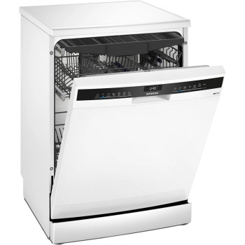 Siemens iQ300 Free Standing Dishwasher, 60 Cm, White, SN23HW65MM, 1 Year Warranty
