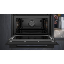 Siemens iQ700, 60 Cm Home Connect Built In Electric Oven With Microwave, 15 Cooking Functions, Cm724G1B1M, 1 Year Warranty
