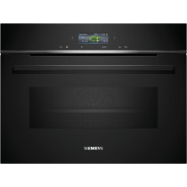 Siemens iQ700, 60 Cm Home Connect Built In Electric Oven With Microwave, 15 Cooking Functions, Cm724G1B1M, 1 Year Warranty