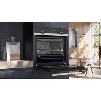 Siemens iQ500, 60 Cm Home Connect Built In Electric Oven With Fan, 66 Liters Oven Capacity, HB557JYB6M, 1 Year Warranty