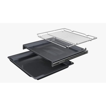 Siemens iQ700 60 Cm Home Connect Built In Electric Oven With Fan, 15 Cooking Functions, HB778GNB1M, 1 Year Warranty