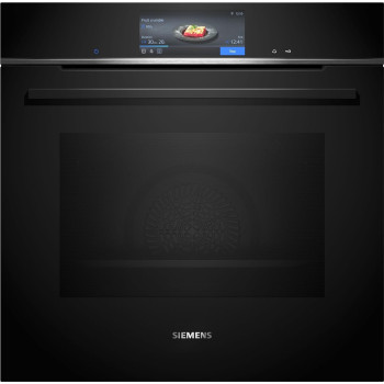 Siemens iQ700 60 Cm Home Connect Built In Electric Oven With Fan, 15 Cooking Functions, HB778GNB1M, 1 Year Warranty