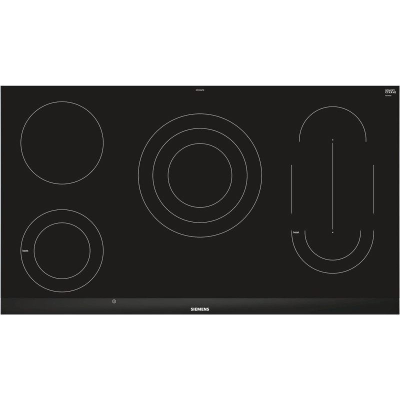 Siemens iQ500, 90 Cm Built In Electric Hob, Black, ET975LMP1D, 1 Year Warranty