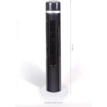 Midea Tower Fan With Multifunction Remote Control, 3 Wind Modes Natural, Slumberous And Normal, Three Dimensional Angle Air Flow, 15 Hours Timer Perfectly Suitable For Home Or Office, FZ10-18TRB, 1 Year Warranty