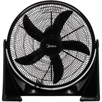 Midea 50W Powerful 5 Leaf Heavy Duty Box Fan With 3 Energy Efficient Speed Settings, Compact Design, Lightweight, Strong Air Flow, Table Fan For Home, Kids Room And Office, FB5017H, 1 Year Warranty