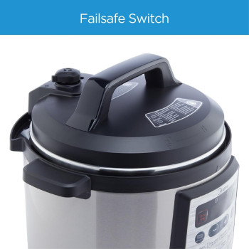 Midea 8L, 20 In 1 Multifunctional Electric Pressure Cooker, 20 Pre Set Menu Smart Cooking Programs With LED Display And Indicator, Aluminum Inner Pot, Auto Keep Warm, MY-CS8001, 1 Year Warranty