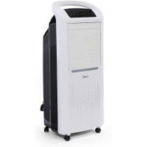 Midea Summer Plus Winter Air Cooler With Remote For Home And Heavy Duty Air Conditioning, 3 Wind Speeds Outdoor And Indoor Use, Whisper Quiet Performance And Low Power Consumption With 60W, AC200W, 1 Year Warranty