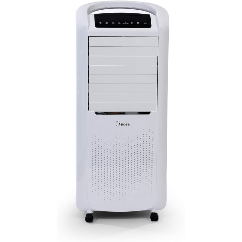 Midea Summer Plus Winter Air Cooler With Remote For Home And Heavy Duty Air Conditioning, 3 Wind Speeds Outdoor And Indoor Use, Whisper Quiet Performance And Low Power Consumption With 60W, AC200W, 1 Year Warranty
