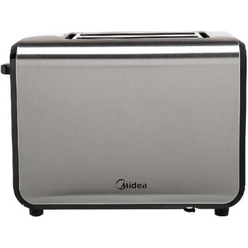 Midea Toaster 2 Slots, 950W With Adjustable Browning Control, Removable Crumb Tray, Automatic Pop Up, Defrost, Warm, Cancel, Auto Power Cut Off Function, 7 Level Settings, MTRW2L20W, 1 Year Warranty