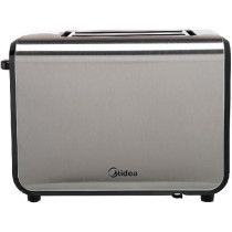 Midea Toaster 2 Slots, 950W With Adjustable Browning Control, Removable Crumb Tray, Automatic Pop Up, Defrost, Warm, Cancel, Auto Power Cut Off Function, 7 Level Settings, MTRW2L20W, 1 Year Warranty