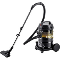 Midea Drum Vacuum Cleaner 2200 Watts, 23 Liters Ultra Large Tank Dust Capacity With Adjustable Tube, Removable And Washable Filter, Rug Floor Nozzle, Blower Function, Best For Home And Office, MDVC23, 1 Year Warranty
