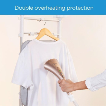 Midea 1800W, 2L Digital Garment Steamer With Detachable Board, Free Angle Adjustable Poles Rotary Wheels Plus Multiple Attachments For Wrinkle Free And Sanitized Garment, MY-GZ20D2W, 1 Year Warranty