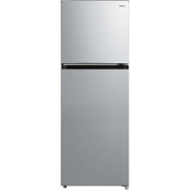 Midea 346L Gross Top Mount Double Door Refrigerator, Frost Free With Smart Sensor And Humidity Control, Active C Fresh, Multi Air Flow, Electronic Control Dark Silver, Twist Ice Maker, MDRT346MTE50D, 1 Year Warranty