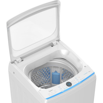Midea 6Kg Top Loading Washing Machine With Lunar Dial, Auto Clean, Strong Hygiene And Sterilization, One Touch Wash, Inverter Quattro, Soft Close Lid, Deep Clean, Auto Stop And Child Lock, MA200W60W-AE, 1 Year Warranty