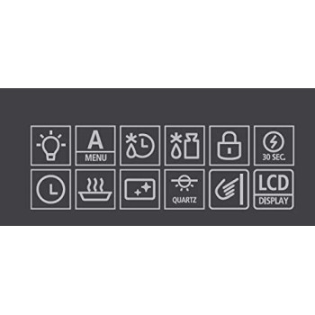 Midea Built In Microwave 25L Grill Microwave Oven, Silver And Black Colour, AG925BVK, 1 Year Warranty