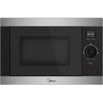 Midea Built In Microwave 25L Grill Microwave Oven, Silver And Black Colour, AG925BVK, 1 Year Warranty