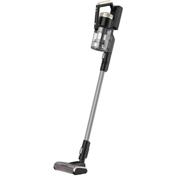 Midea Lightweight Hand Held Cordless Up-Right Stick Vacuum Cleaner, 2-In-1, 350W Powerful Suction, Led Indicator, Multi Surface-Carpets, Car Interior, Sofa, Corner Gaps, Best For Home And Office, Black/Silver, P20SA, 1 Year Warranty