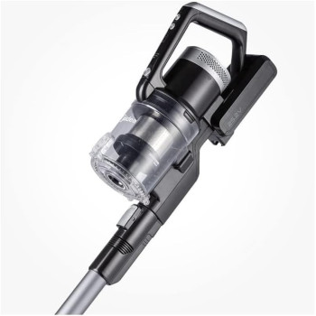 Midea Lightweight Hand Held Cordless Up-Right Stick Vacuum Cleaner, 2-In-1, 350W Powerful Suction, Led Indicator, Multi Surface-Carpets, Car Interior, Sofa, Corner Gaps, Best For Home And Office, Black/Silver, P20SA, 1 Year Warranty