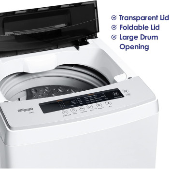 Super General 7 Kg Fully Automatic Top-Loading Washing Machine 8 Programs, 680 RPM, Efficient Top-Load Washer With Child-Lock, Led Display, White, SGW-721, 1 Year Warranty