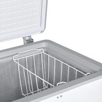 Super General Chest-Freezer 200 Liter Gross Volume, Compact Deep-Freezer With Storage-Basket, Lock And Key, Quick Freeze, White, SGF-222, 1 Year Warranty