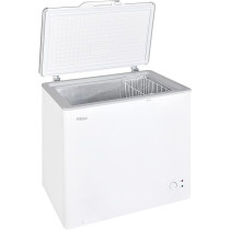 Super General Chest-Freezer 200 Liter Gross Volume, Compact Deep-Freezer With Storage-Basket, Lock And Key, Quick Freeze, White, SGF-222, 1 Year Warranty