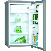 Super General 120 Liter Gross Volume Compact Mini-Refrigerator Beverage-Fridge, Child Lock, Freezer-Box, Reversible Door, Silver, SGR-062-HS, 1 Year Warranty