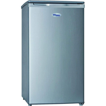 Super General 120 Liter Gross Volume Compact Mini-Refrigerator Beverage-Fridge, Child Lock, Freezer-Box, Reversible Door, Silver, SGR-062-HS, 1 Year Warranty