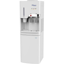 Super General 2 Tap Free Standing Water Dispenser With Cup Holder, White, SGL1891, 1 Year Warranty