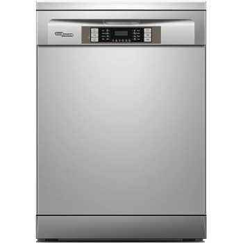 Super General Soak Indicator, 8 Programs, 25 Kg Dishwasher, Silver, SGDW-1601-SS, 1 Year Warranty