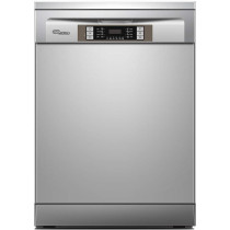 Super General Soak Indicator, 8 Programs, 25 Kg Dishwasher, Silver, SGDW-1601-SS, 1 Year Warranty