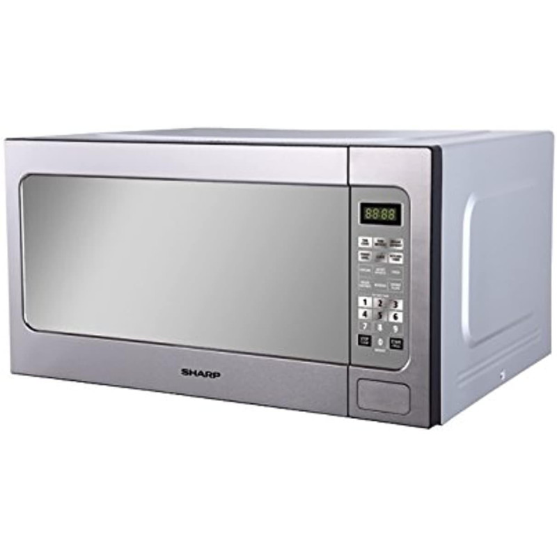 Sharp 62 Liters Solo Microwave Oven, Silver, R-562CT, 1 Year Warranty