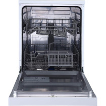 Sharp 12 Place Settings 6 Programs Free Standing Dishwasher, Steel, Silver, QW-MB612-SS3, 1 Year Warranty