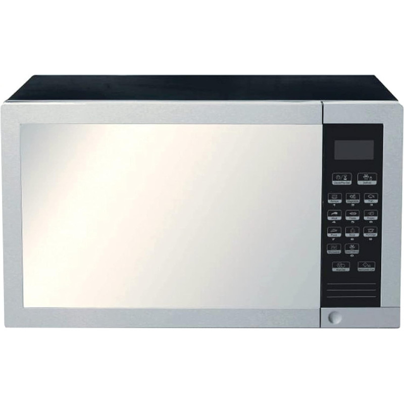 Sharp 34 Liters, 1100 Watts Stainless Steel Digital Combination Microwave Oven With Grill, Silver, R-77AT-ST, 1 Year Warranty