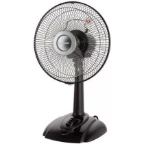 Sharp Modern Corded Electric Table Fan, Dark Grey, PJT169, 1 Year Warranty