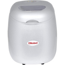 Nobel 18 Liters Water Tank Capacity With 1.8 Kg Ice Bin Capacity And 20-30 Kg Ice Making Capacity, Full Ice Basket Alarm Function, Led Power Indicator Function, Silver, NIM12HS, 1 Year Warranty