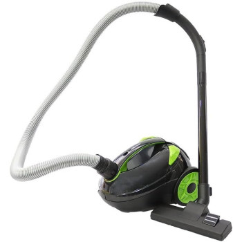 Nobel Canister Vacuum Cleaner With 25 Litres Dust Bag, Low Noise Sound, Solid And Durable Iron Tank And Accessory Holder, Black, NVC1515, 1 Year Warranty