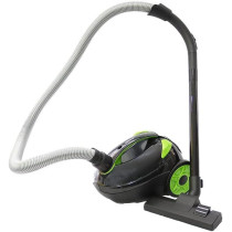 Nobel Canister Vacuum Cleaner With 25 Litres Dust Bag, Low Noise Sound, Solid And Durable Iron Tank And Accessory Holder, Black, NVC1515, 1 Year Warranty