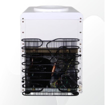 Nobel 2 Tap Table Top Hot And Cold Function Water Dispenser, Excess Water Tray, Hot And Cold Switch Button, With Compressor Cooling, White, NWD556, 1 Year Warranty
