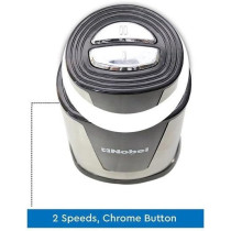 Nobel Chopper 1.8 Litres Full Metal Gear 2 Speed Stainless Steel Blade Over Heat Protection, Transparent, NCFP418GP, 1 Year Warranty