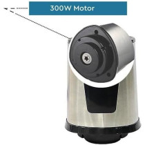 Nobel Chopper 1.8 Litres Full Metal Gear 2 Speed Stainless Steel Blade Over Heat Protection, Transparent, NCFP418GP, 1 Year Warranty