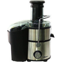 Nobel Table Top Blender Stainless Steel 2 Litre, 800W, 2 Speed Stainless Steel Strainer Safety Lock Device Grinder, Chopper, Blender Glass, Silver/Black, NJE404E, 1 Year Warranty
