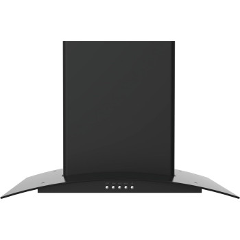 Nobel Built In Chimney 60 Cm, Halogen Lights Carbon Filter, Glass Black, NBI8631CH, 1 Year Warranty