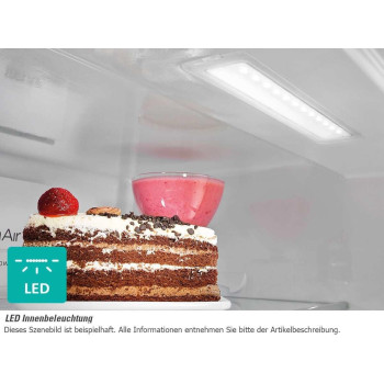 Gorenje, Built In Fridge Freezer, Gross Capacity 186 L/Net 180 L, Energy Efficient, Super Quiet, White, 1 Year Warranty