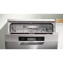 Bosch Series 8 Free-Standing Dishwasher 60 Cm, 13 Place Settings, 8 Programs, Home Connect For Remote Monitoring And Control, Silver, 1 Year Warranty