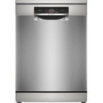Bosch Series 8 Free-Standing Dishwasher 60 Cm, 13 Place Settings, 8 Programs, Home Connect For Remote Monitoring And Control, Silver, 1 Year Warranty