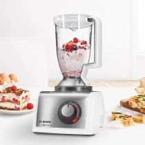Bosch Food Processor MC812S734G Multi-Talent 8, 1200W, Xxl Bowl With 3.9L Capacity, Brushed Stainless Steel, 1 Year Warranty