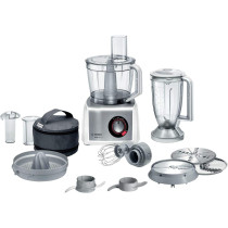 Bosch Food Processor MC812S734G Multi-Talent 8, 1200W, Xxl Bowl With 3.9L Capacity, Brushed Stainless Steel, 1 Year Warranty