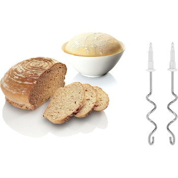 Bosch Stainless Steel Clever Mixx Hand Mixer 350 W, White, MFQ3030GB, 1 Year Warranty