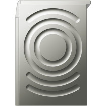Bosch Series 4, Free-Standing Washing Machine 9 Kg Front Loader, Led-Display, Touch Control Buttons, 1400 RPM, Silver, 1 Year Warranty